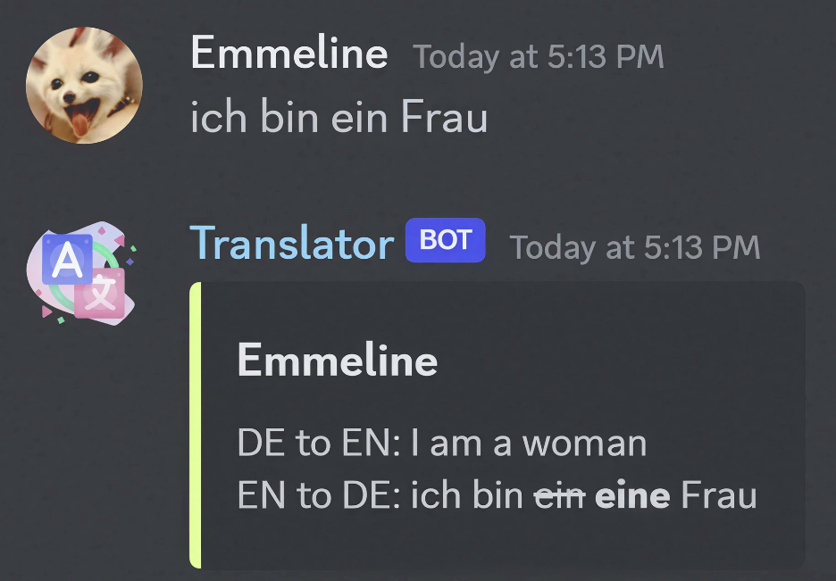 Figure 1: Screenshot of Lexi's Interface